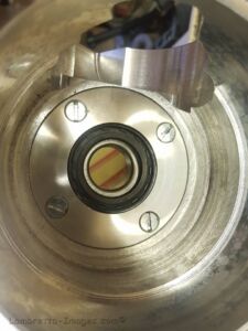 Drive seal plate