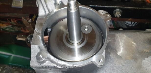 Crank case with 64 stroke big crank fitted