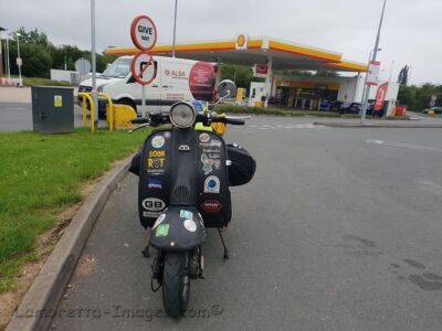 Waiting for Russ to arrive.